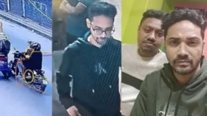 ইনকিলাব মঞ্চের আহ্বায়ক শরিফ ওসমান বিন হাদি হত্যা মামলার প্রধান আসামি ফয়সাল করিম মাসুদ ও সহযোগী আলমগীর হোসেন।